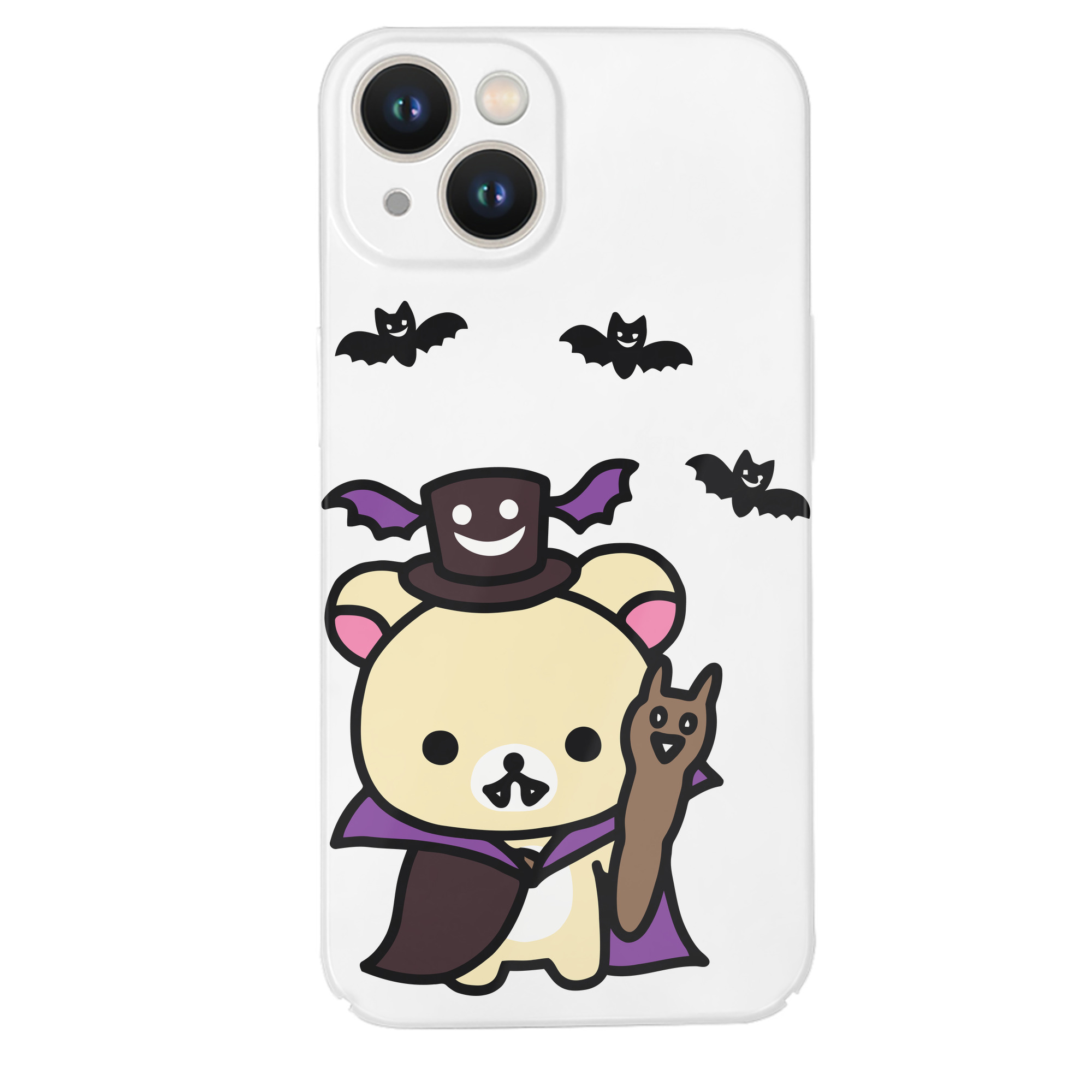 （画像用） リラックマ リラックマ キイロイトリ Rilakkuma Korilakkuma Kiiroitori 【iPhone 14シリーズ対応】ハードケース